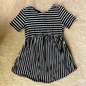 Black and White Pinkblush Maternity Top Medium